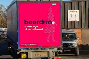 BoardRm Truck rear Advert