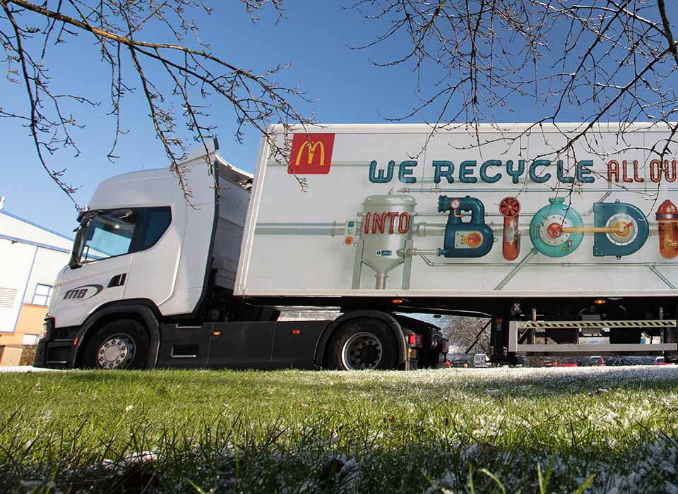 McDonalds lorry