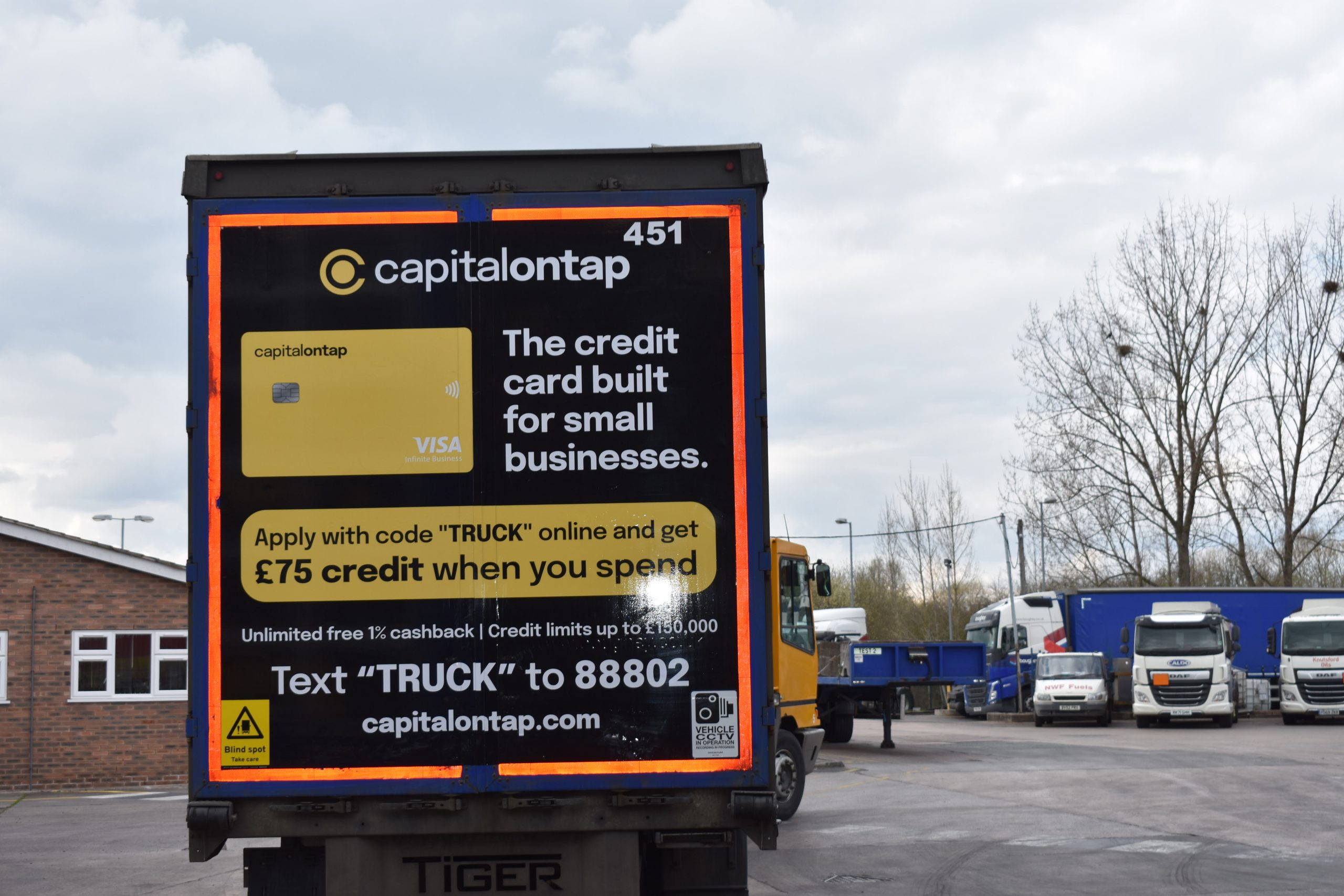 DSC_0234 Capital on Tap Lorry Rear