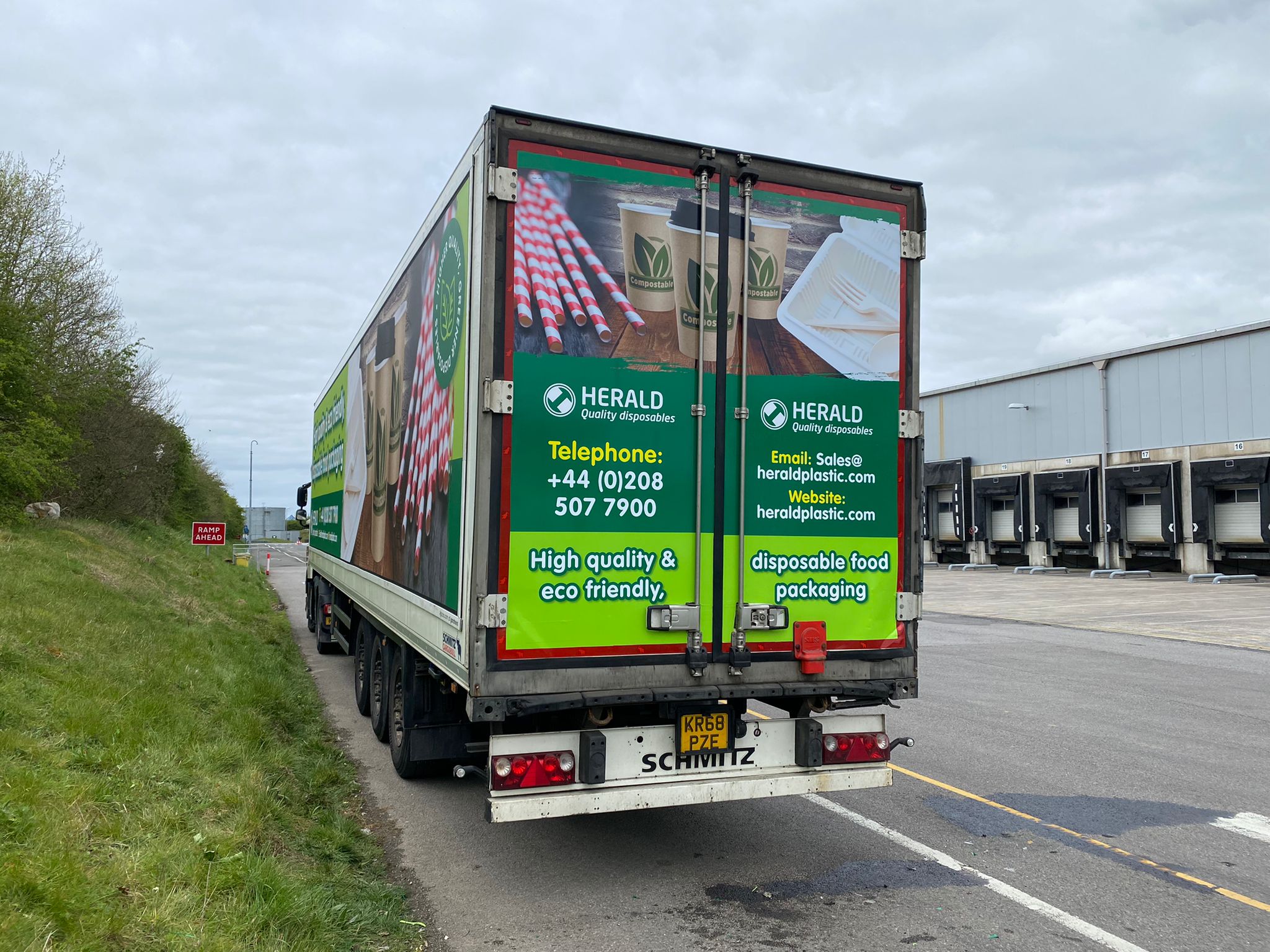 HP Wales truck